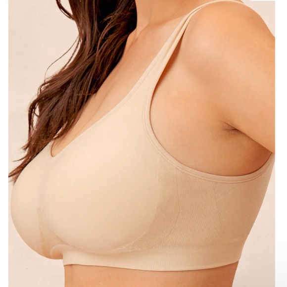 Truekind || NWT || Daily Comfort Wirefree Shaper Bra Beige - Picture 6 of 6